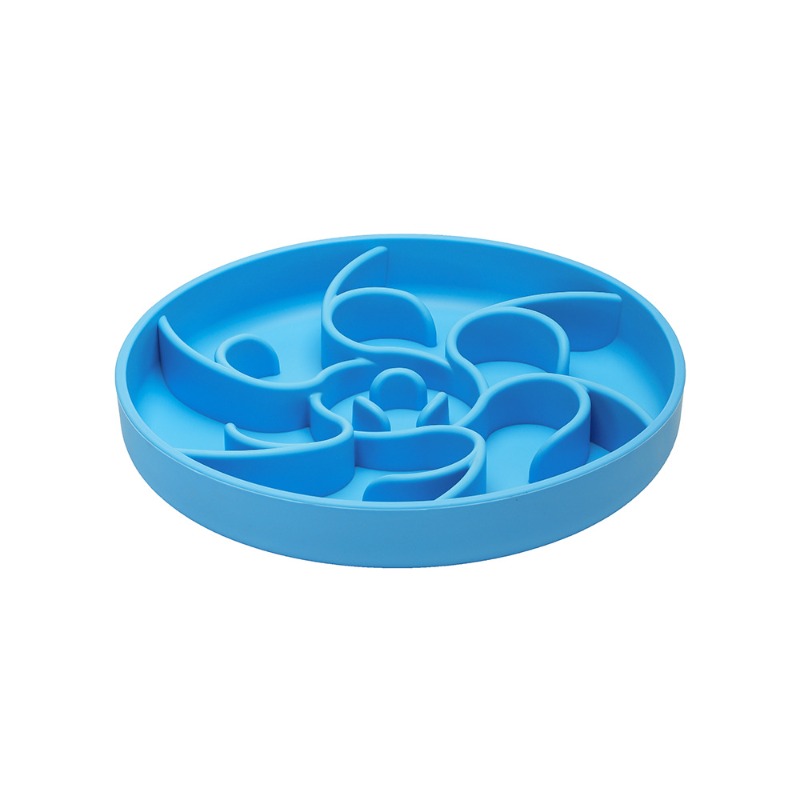 Slow Feeder Dog Bowl - Silicone sloweating bowl anti-choking pet feeding
