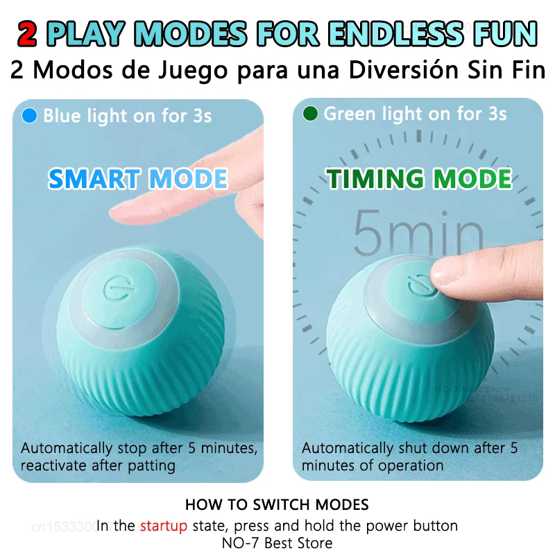 Cat Interactive Ball Smart Cat - Interactive Cat Toy ulasan dan harga
