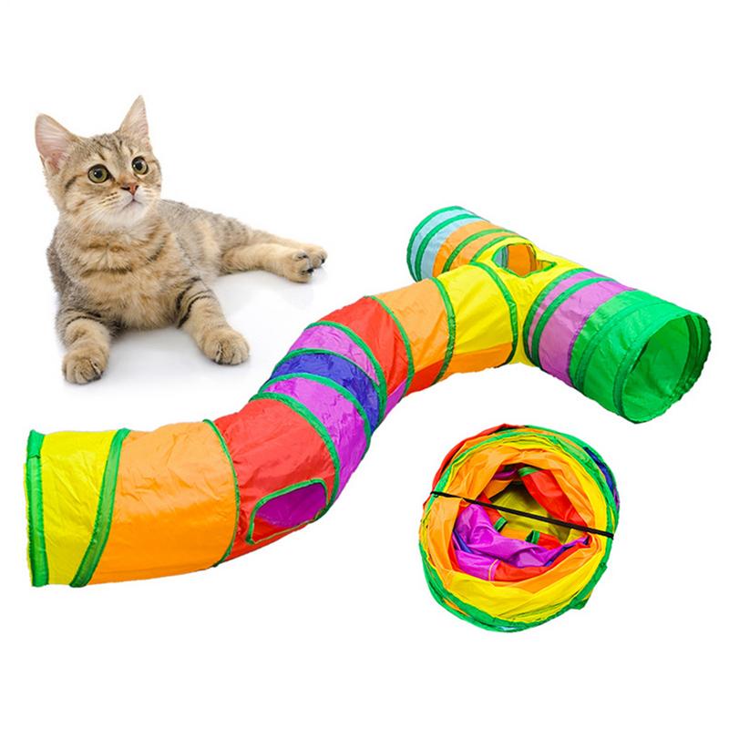 Cat Tubes And Tunnels T Shape  - Interactive Cat Toy ulasan dan harga