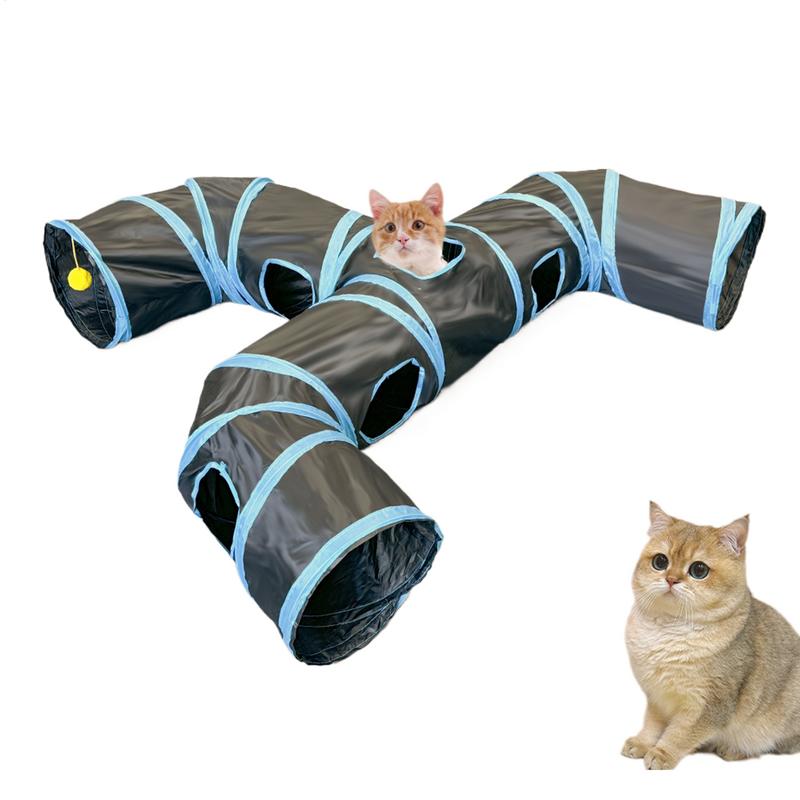 Cat Toy Tunnel Indoor Cat Hide - Interactive Cat Toy ulasan dan harga