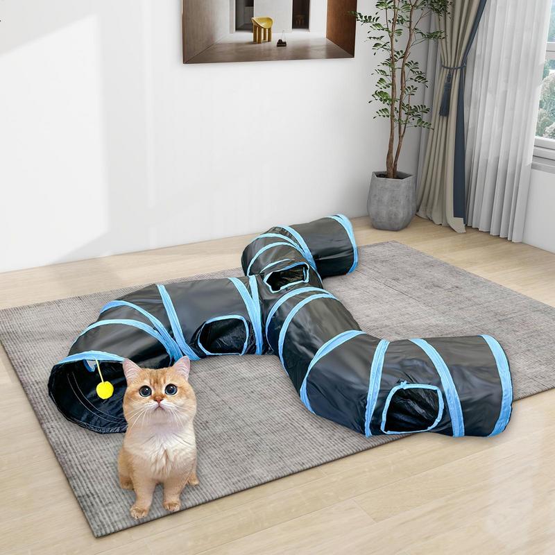Cat Toy Tunnel Indoor Cat Hide - Interactive Cat Toy ulasan dan harga