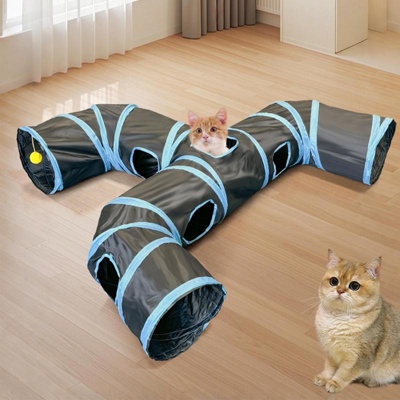 Cat Toy Tunnel Indoor Cat Hide - Interactive Cat Toy ulasan dan harga