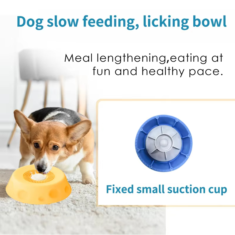 Pet Lick Mat Yogurt Licking Pl - Slow Feeder Dog Bowl ulasan dan harga