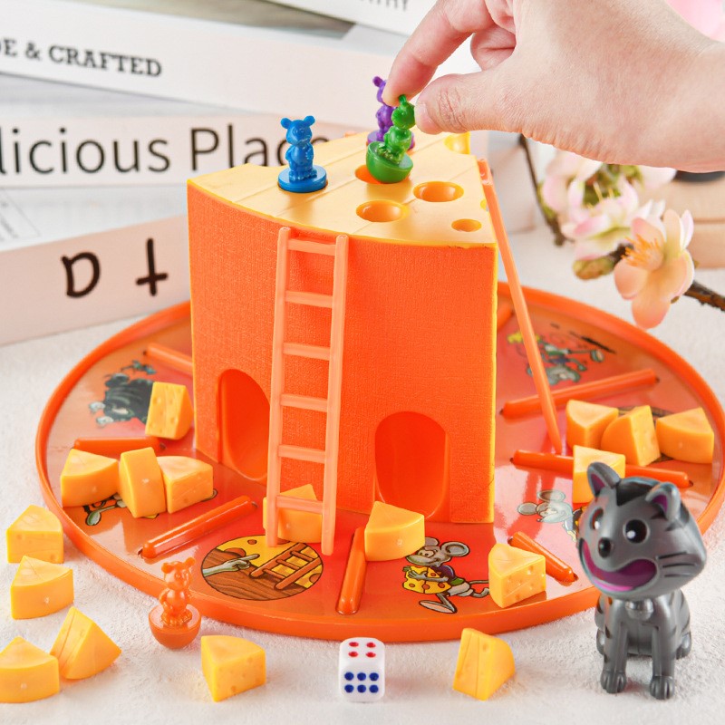 Cat and Mouse Cake Cheese Boar - Interactive Cat Toy ulasan dan harga