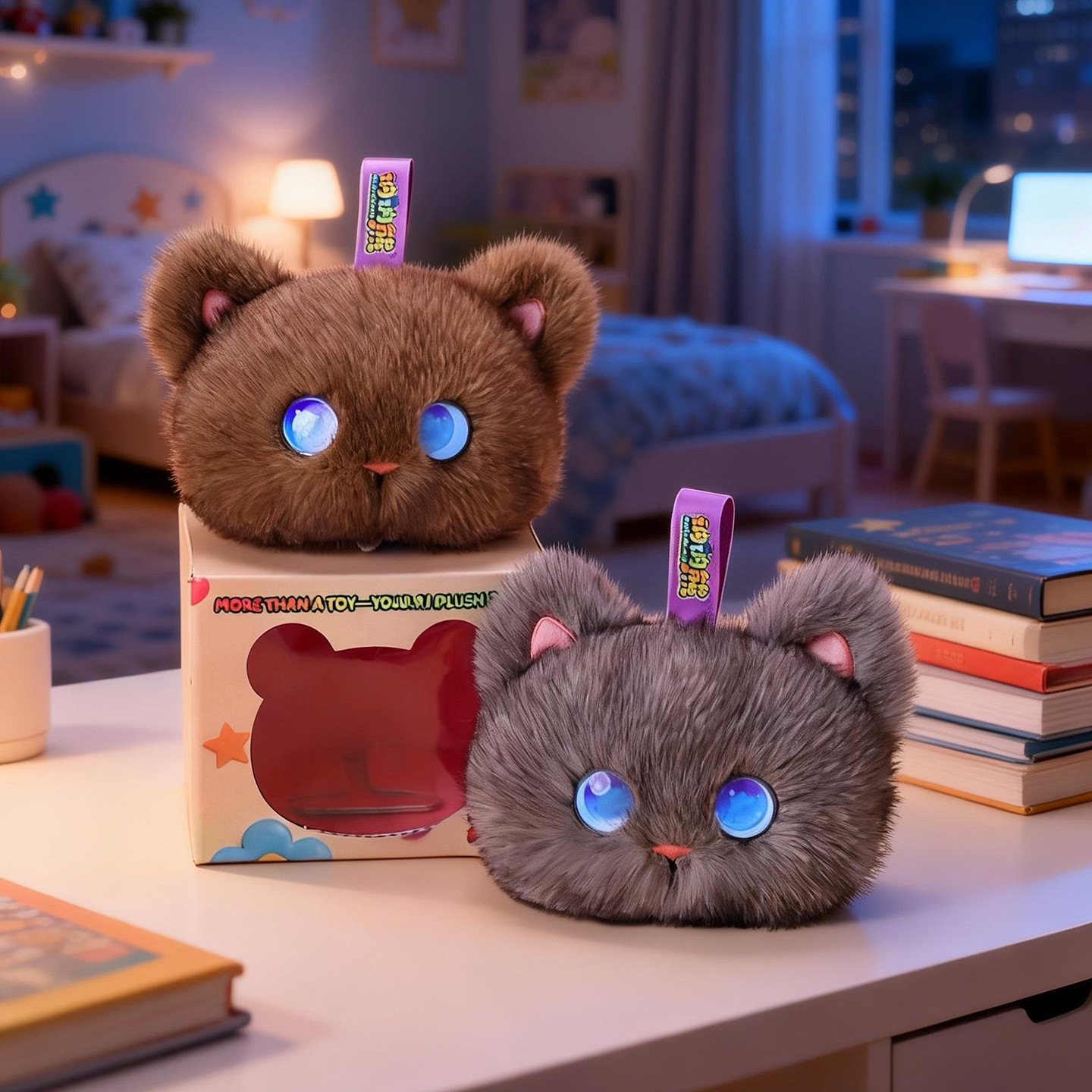 Tobot AI Plush Cat Toy Interac - Interactive Cat Toy ulasan dan harga