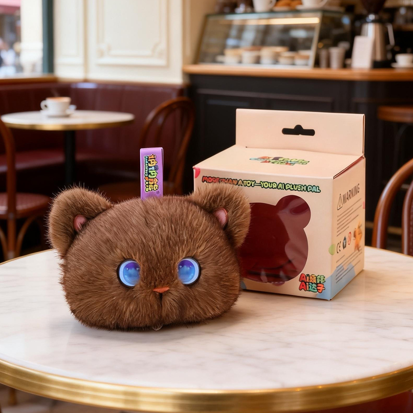 Tobot AI Plush Cat Toy Interac - Interactive Cat Toy ulasan dan harga