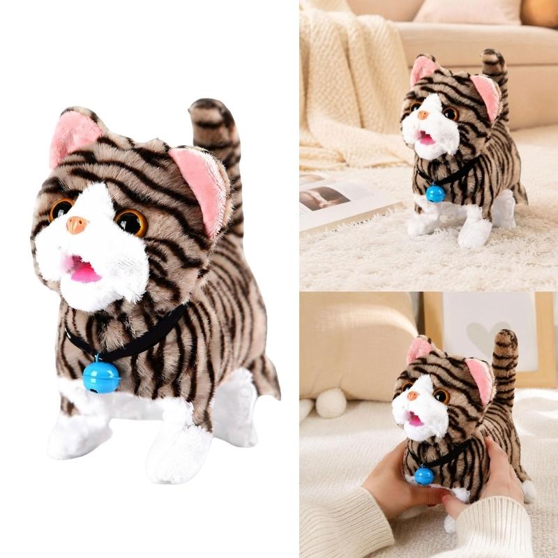 Electric Walking Plush Cats To - Interactive Cat Toy ulasan dan harga