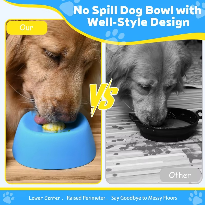 Liquid Slow Dog Bowls  Anti-sl - Slow Feeder Dog Bowl ulasan dan harga