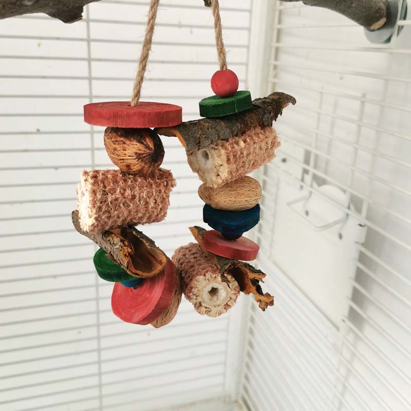 Bird Parrot Chewing Toy Natura - Pet Supplies Login ulasan dan harga