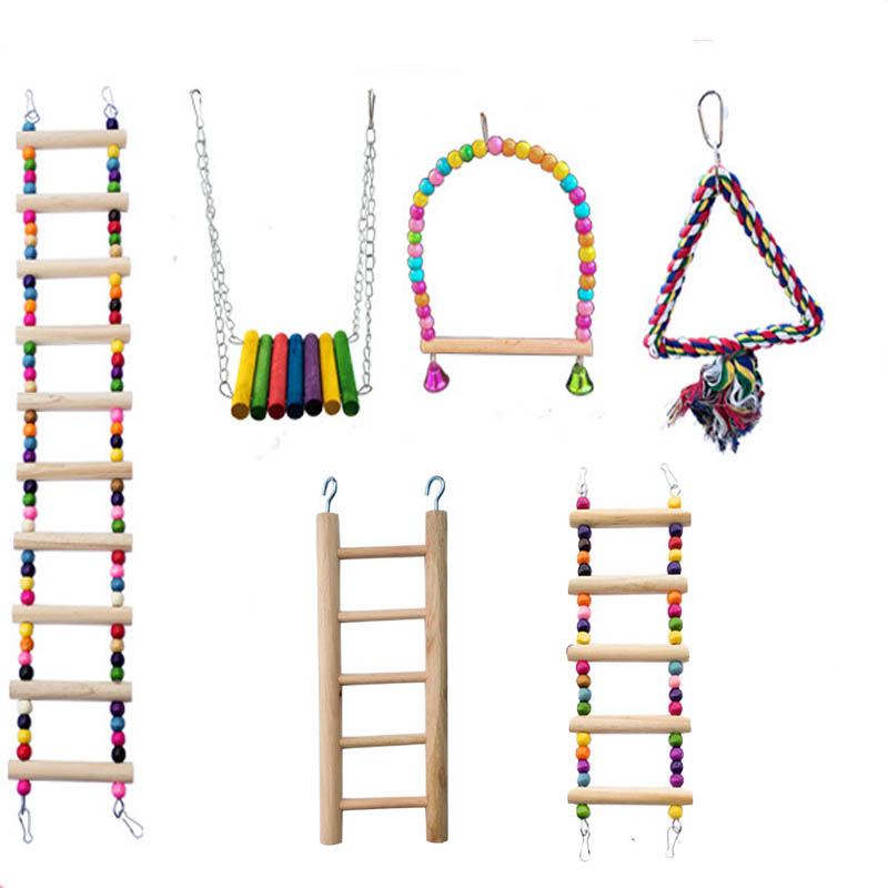 Wooden Bird Toys Small Parrot  - Pet Supplies Ringwood ulasan dan harga