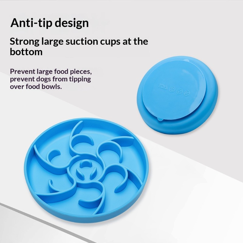 Silicone sloweating bowl anti- - Slow Feeder Dog Bowl ulasan dan harga