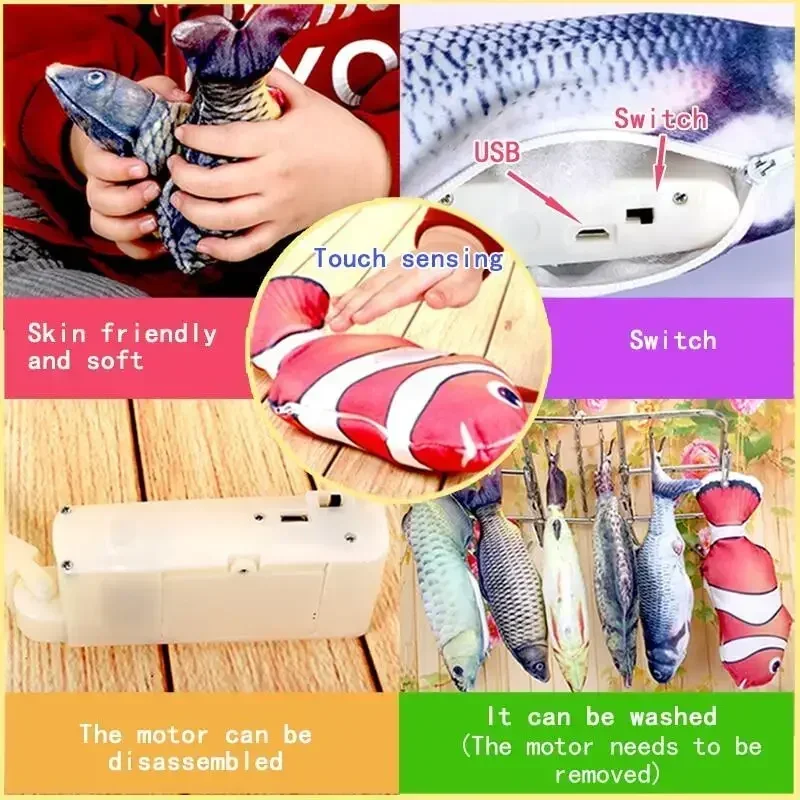Pet Cat Toy Simulation Electri - Interactive Cat Toy ulasan dan harga