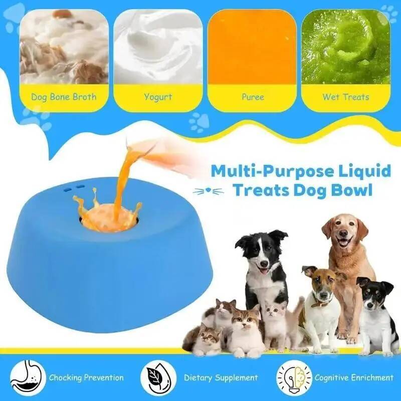 1pc Dog Lick Bowl Slow Feeder  - Slow Feeder Dog Bowl ulasan dan harga