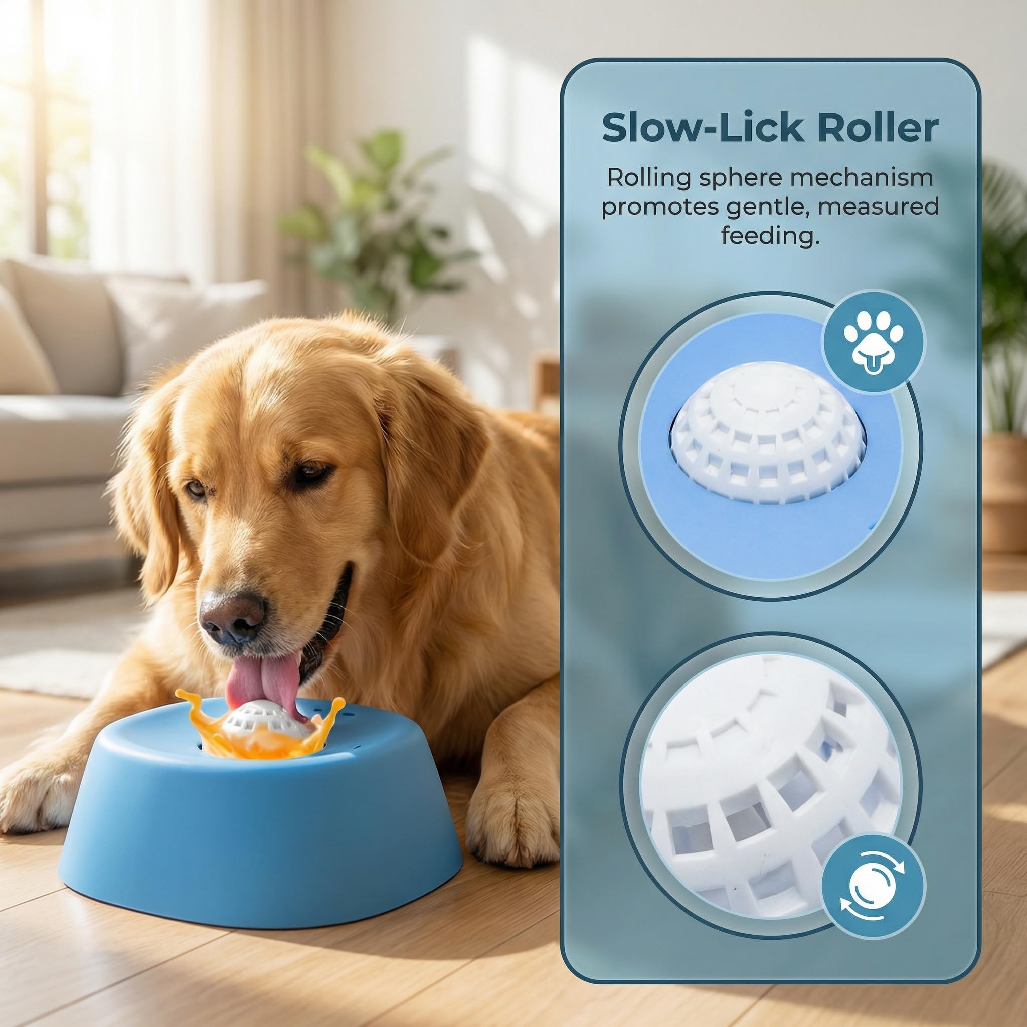 Dog Lick Bowl Slow Feeder Dog  - Slow Feeder Dog Bowl ulasan dan harga